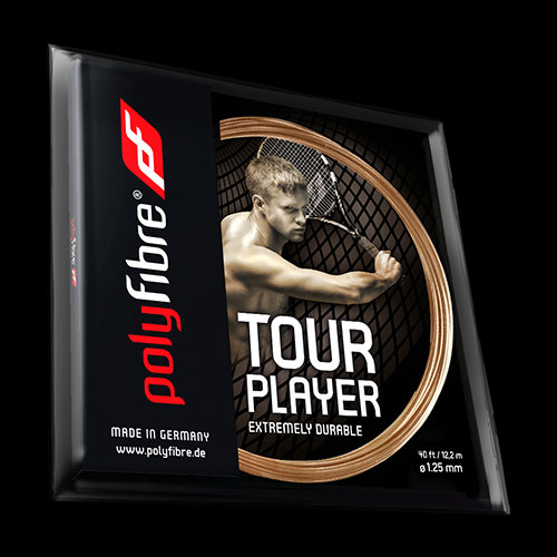 Tenisový výplet Polyfibre Tour Player - 1.25mm, set 12m